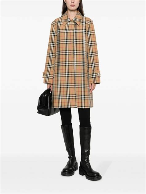 Burberry raincoat check